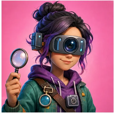 Tessa Lens character portrait